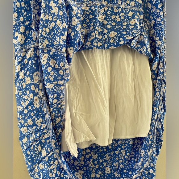 Floral hi-low midi skirt - Picture 3 of 7